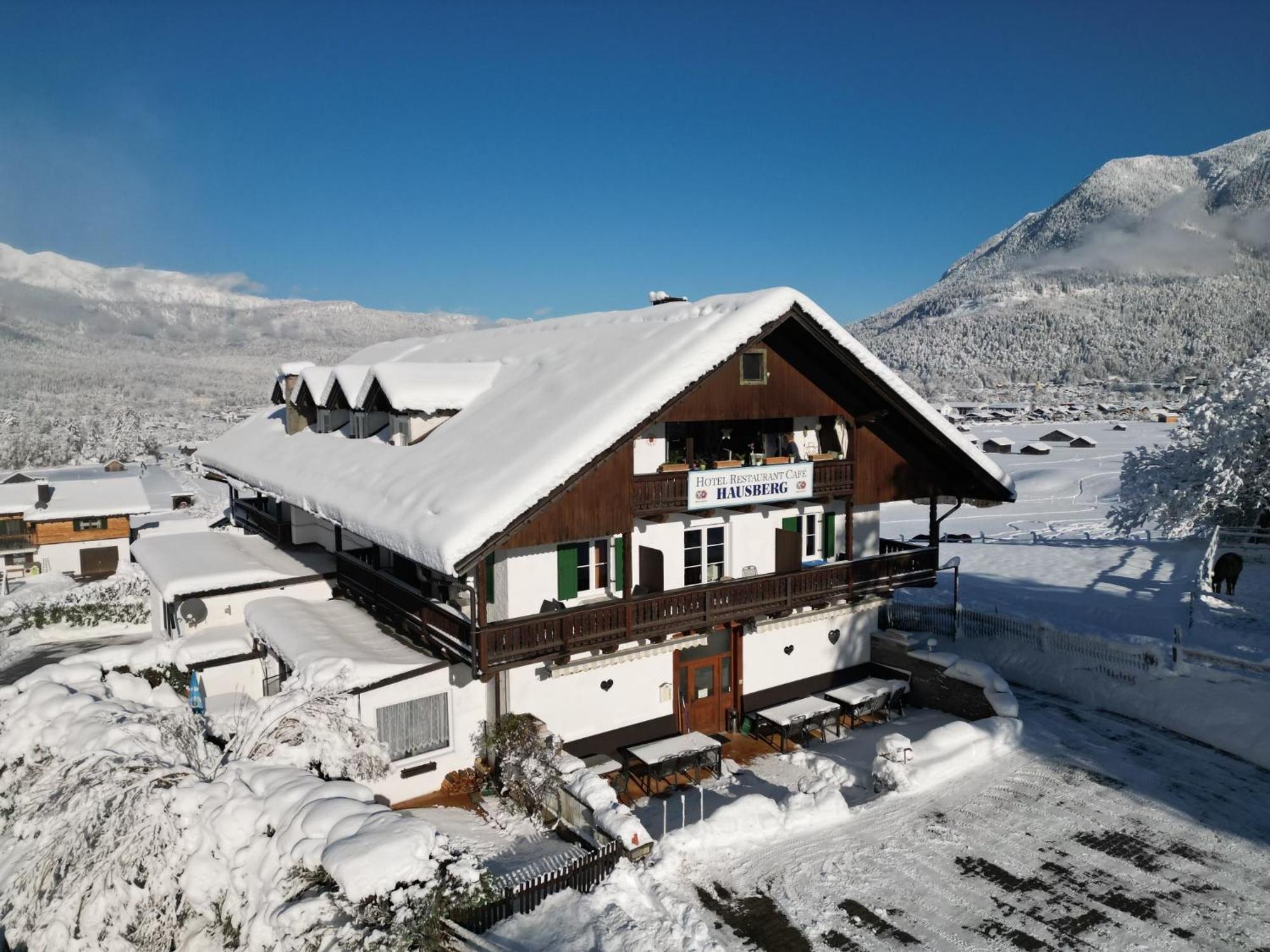 Hotel Restaurant Hausberg Garmisch-Partenkirchen Buitenkant foto